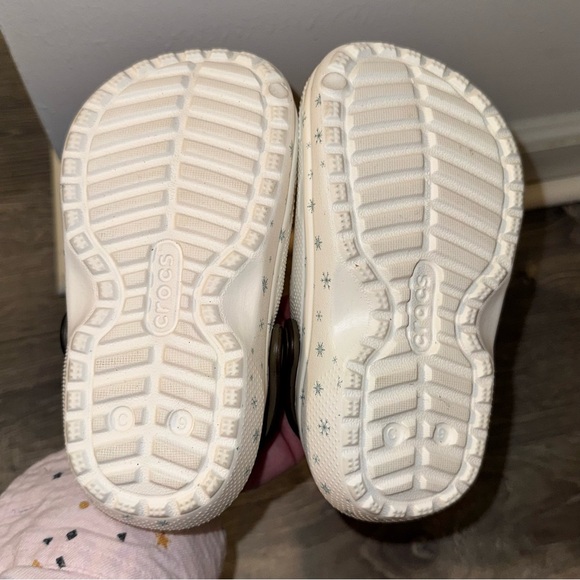 CROCS Disney Frozen Olaf lined unisex toddler boy or girl classic clogs C9 - Picture 7 of 7